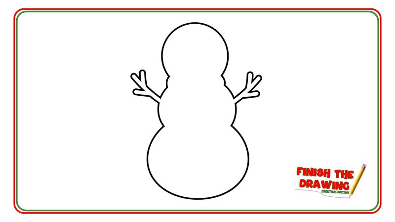 Finish the Drawing: Christmas Edition